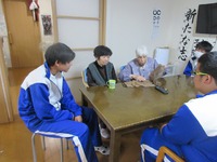今日は須津中学校2年生が職場体験に6名参加