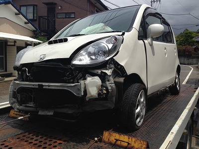 事故車無料買取り ホンダ ライフターボ 完全不動 事故車無料買取り ホンダ ライフターボ 完全不動