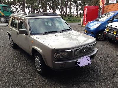 廃車持ち込み買取り ニッサン ラシーン