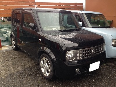 廃車買取り 日産 キューブ エンジン故障 リア事故 ¥27,500- 廃車買取り 日産 キューブ エンジン故障 リア事故 ¥27,500-