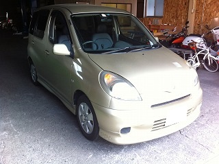 車検整備 トヨタ ファンカーゴ
