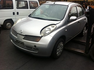 廃車買取り 日産 マーチ