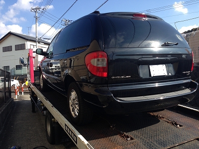 廃車買取り クライスラー ボイジャー 裾野市