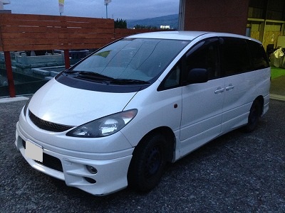 廃車買取り トヨタ エスティマ