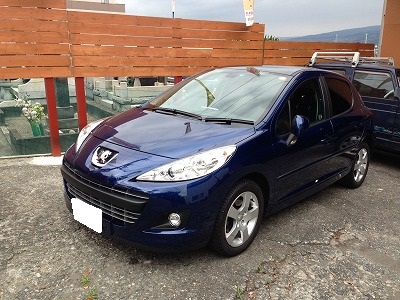車検 プジョー 207