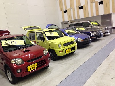 中古車販売 フェア キラメッセ