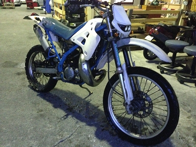 バイク買取り 鍵無し不動 KDX125 ¥5,000- バイク買取り 鍵無し不動 KDX125 ¥5,000-