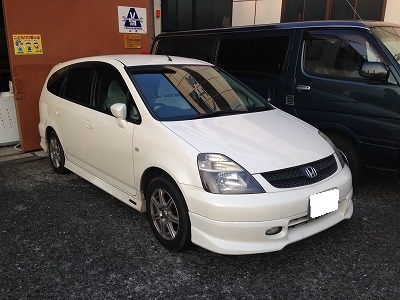 廃車買取り ホンダ ストリーム 2台目! ¥50,000-