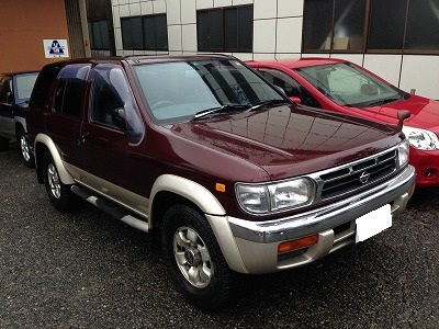 廃車買取り 日産テラノ H8 18.5万㎞ ¥65,000- 廃車買取り 日産テラノ H8 18.5万㎞ ¥65,000-