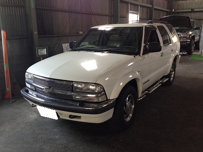 愛車買取り シボレー ブレイザー ¥39,000- 愛車買取り シボレー ブレイザー ¥39,000-