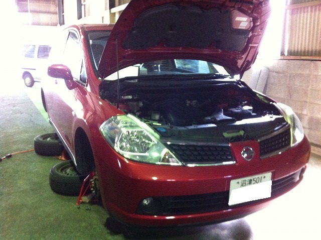 車検 日産 ティーダ