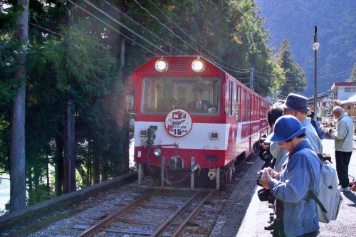 奥大井:井川線アブト列車に! 奥大井:井川線アブト列車に!
