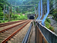 トンネル巡りで思わぬ出逢い! トンネル巡りで思わぬ出逢い!