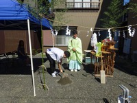 静岡市葵区上伝馬で地鎮祭をしました