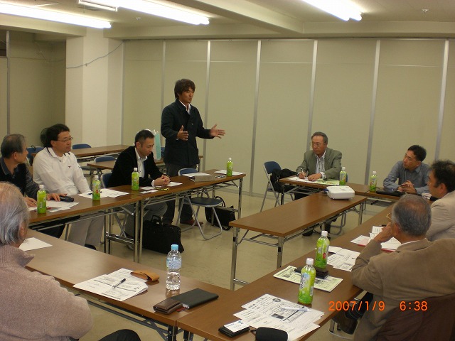 御話しさせていただきました がんばろう創業支援研究会