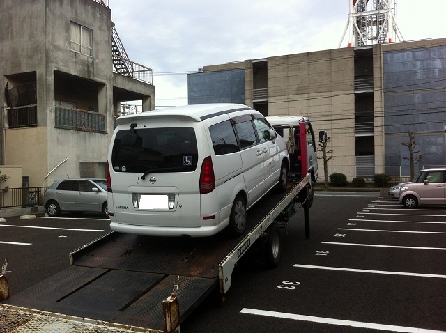 廃車お買取り 沼津市 法人I様 日産 セレナ