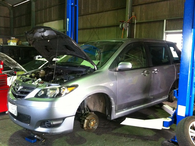 車検整備 マツダ MPV LW3W