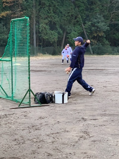 夏賀 貞伍 《 三期生 》が練習参加してくれました 夏賀 貞伍 《 三期生 》が練習参加してくれました