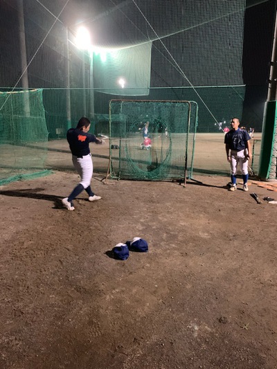 高校野球に向け、基本練習から 高校野球に向け、基本練習から