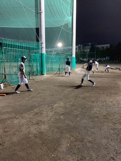 高校野球に向け、基本練習から 高校野球に向け、基本練習から