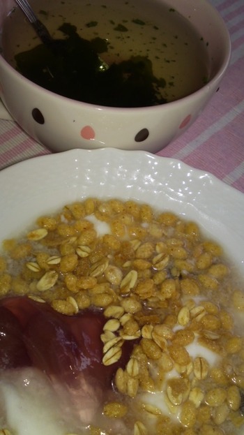 朝ごはん食べたし