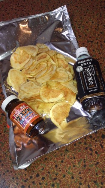 夜中に(∋_∈)