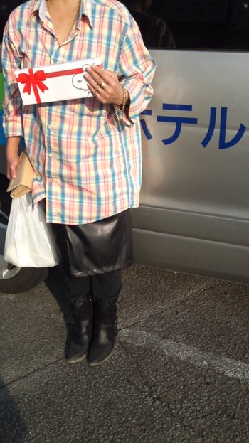 ダレでしょう???