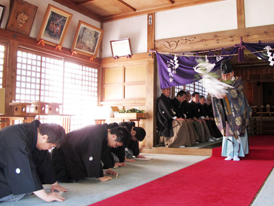 御殿場区 吾妻神社 元旦祭 御殿場区 吾妻神社 元旦祭