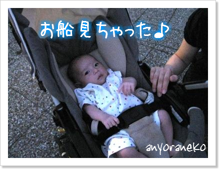 初めてのお船