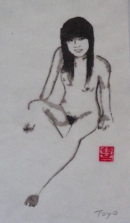 『裸婦ー１８』　2004　