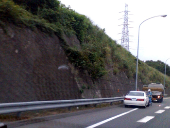 東名事故現場