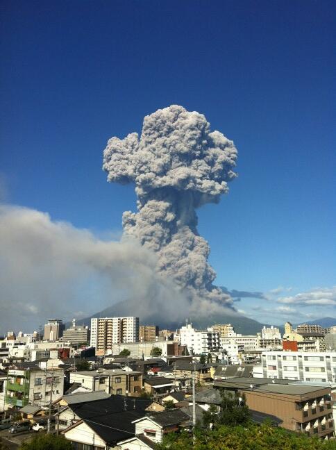 川内原発の危機、桜島巨大噴火と阿蘇山噴火で原発事故か！