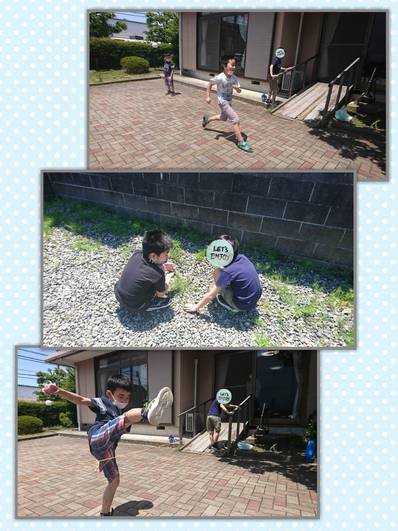 久し振りの学校 久し振りの学校