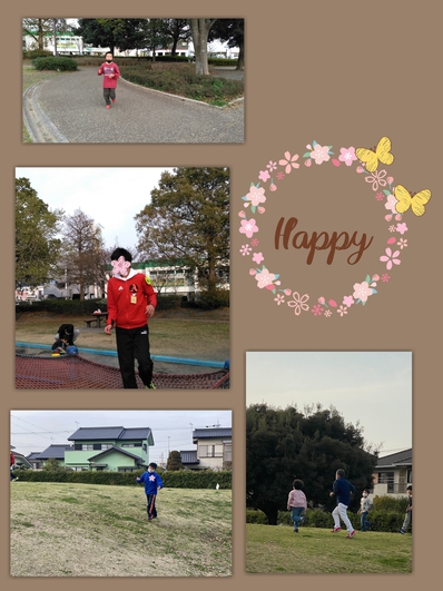 暖かくなってきたね! 暖かくなってきたね!