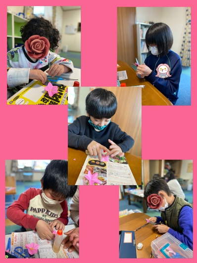 お花をあげましょもものはな お花をあげましょもものはな