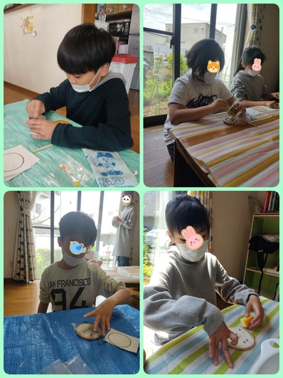 コースター作り コースター作り
