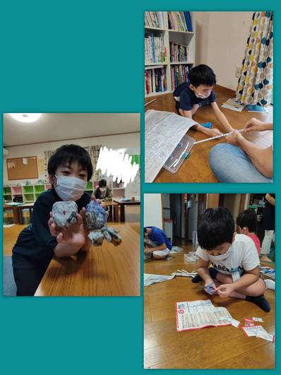 新聞・広告工作最終日 新聞・広告工作最終日
