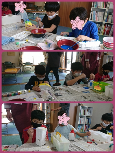 リベンジ貯金箱作り ~2日目~ リベンジ貯金箱作り ~2日目~