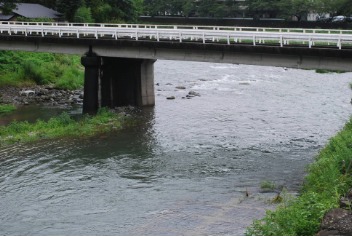 今日の鮎釣り場
