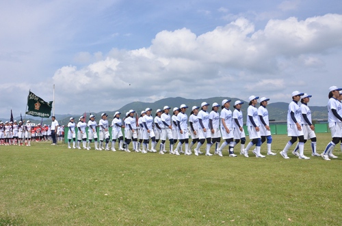 第67回静岡県高等学校総合体育大会ソフトボール競技　開幕
