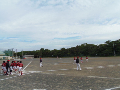 第10回静岡県中学生女子ソフトボール大会初日