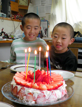 お兄ちゃんのお誕生日