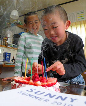 お兄ちゃんのお誕生日