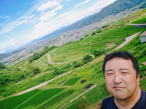 姨捨の棚田@長野県千曲市へ行ってきました!その①!~棚田学会現地見学会~♪ 姨捨の棚田@長野県千曲市へ行ってきました!その①!~棚田学会現地見学会~♪