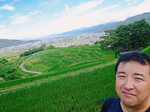 姨捨の棚田@長野県千曲市へ行ってきました!その①!~棚田学会現地見学会~♪ 姨捨の棚田@長野県千曲市へ行ってきました!その①!~棚田学会現地見学会~♪