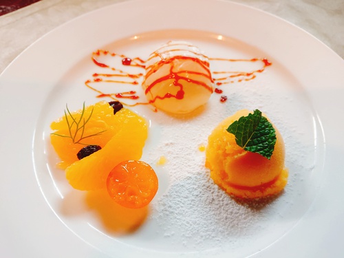 ホタルイカと香菜苔(紅菜花)のアンチョビオイル仕立のスパゲティ! ホタルイカと香菜苔(紅菜花)のアンチョビオイル仕立のスパゲティ!