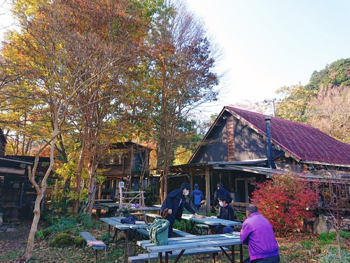 紅葉のかたつむりさんで打合せ〜♪ 紅葉のかたつむりさんで打合せ〜♪