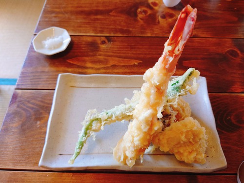 地魚と大海老一本天せいろ/浅草じゅうろく 修善寺はなれ@伊豆市 地魚と大海老一本天せいろ/浅草じゅうろく 修善寺はなれ@伊豆市