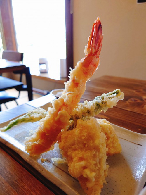地魚と大海老一本天せいろ/浅草じゅうろく 修善寺はなれ@伊豆市 地魚と大海老一本天せいろ/浅草じゅうろく 修善寺はなれ@伊豆市