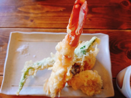 地魚と大海老一本天せいろ/浅草じゅうろく 修善寺はなれ@伊豆市 地魚と大海老一本天せいろ/浅草じゅうろく 修善寺はなれ@伊豆市